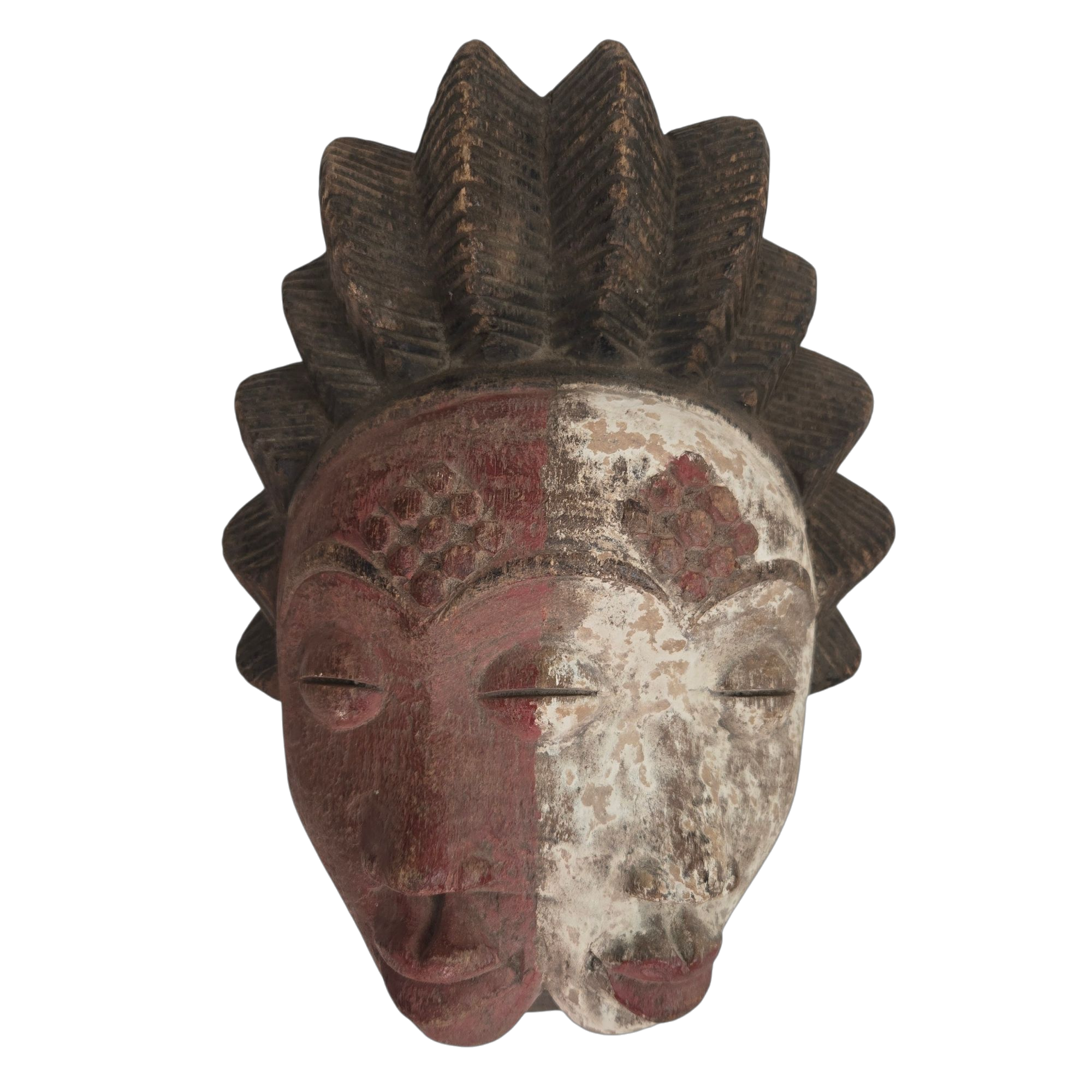 Punu double face mask Gabon
