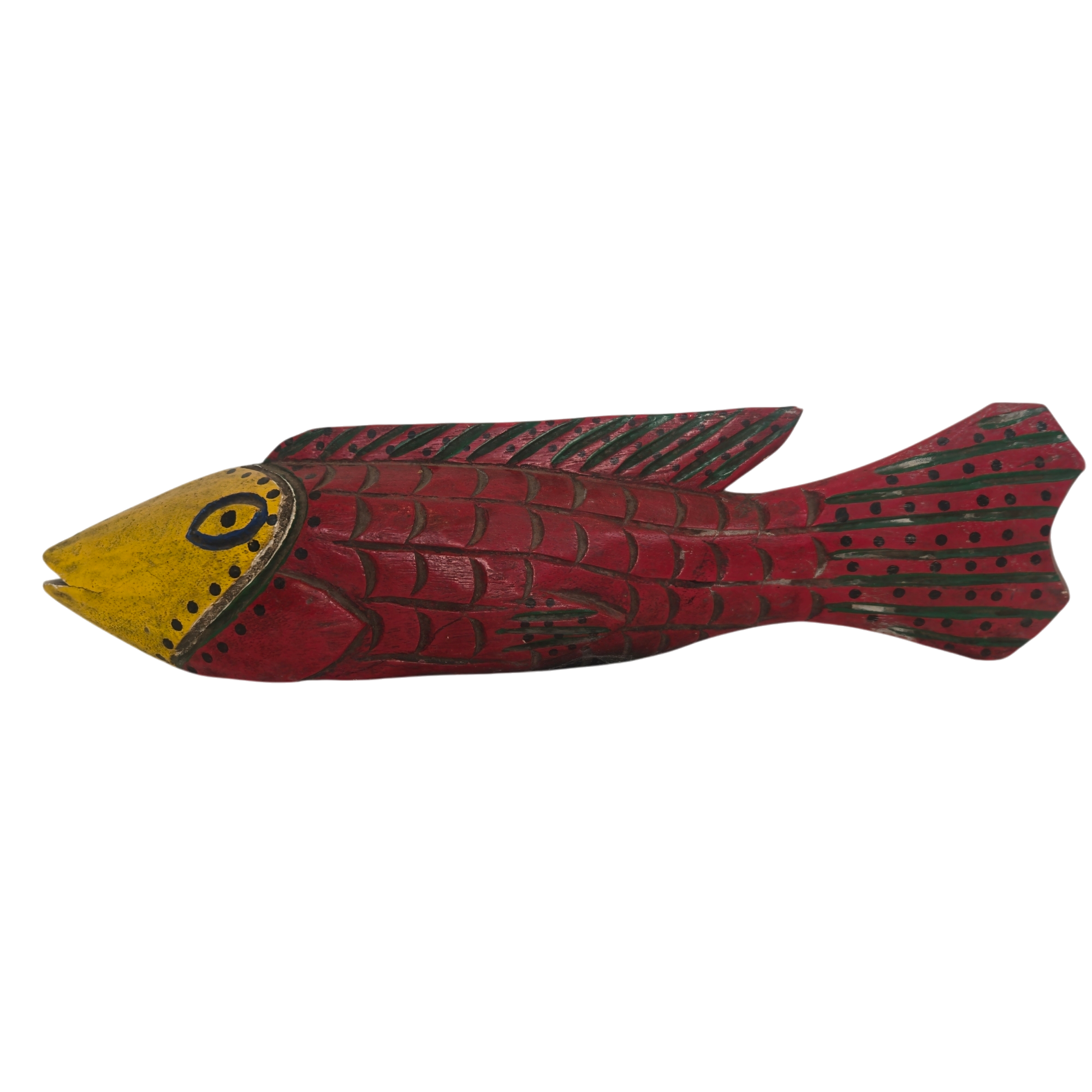 Marionnette poisson Bozo du Mali