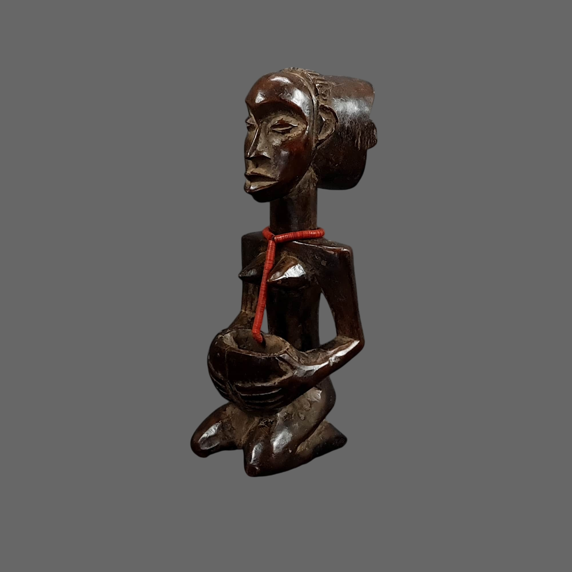 Luba Cup Bearer Statuette from Congo 2